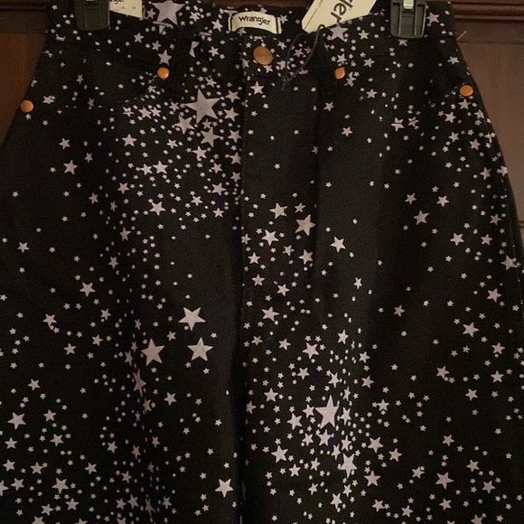 Wrangler × Free People Star Struck Wanderer High Rise Flare Jeans - Picture 4 of 11